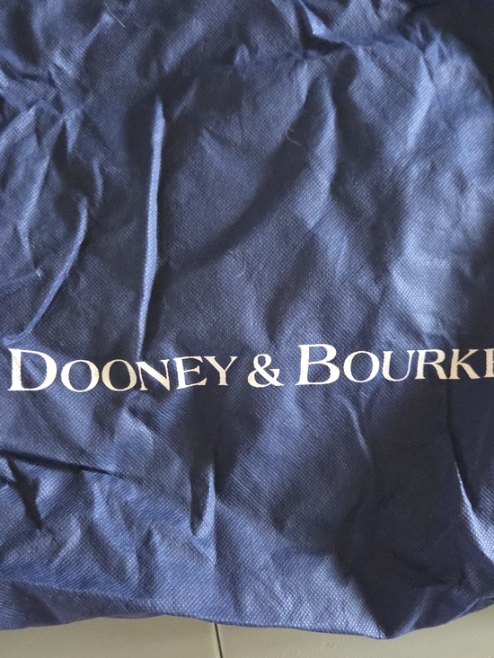 Dooney & Bourke Navy Drawstring Dust Bags - Pair 2 Sizes - Picture 2 of 3